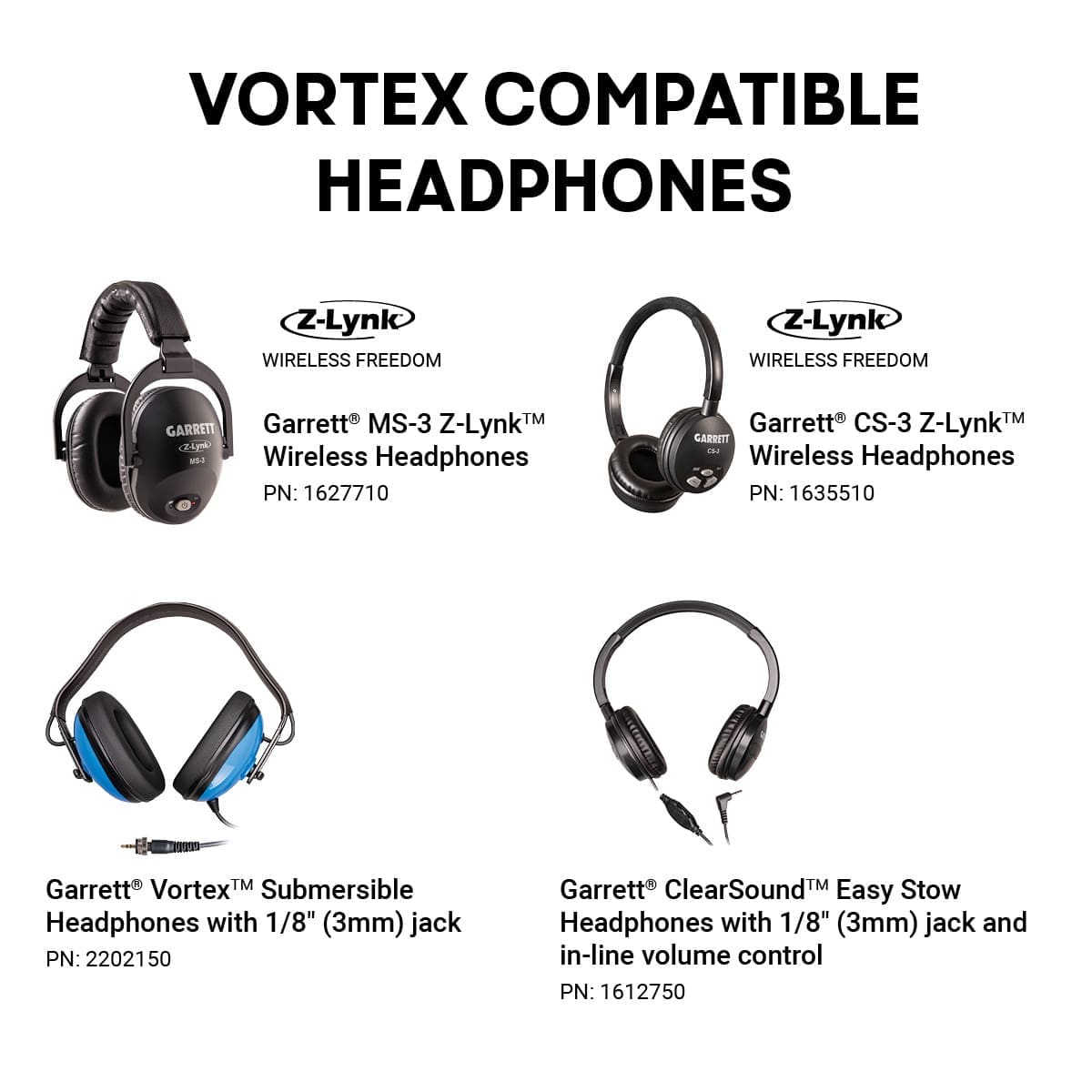 Kırşehir Garrett Vortex VX9 Dedektör - Z-Lynk uyumu, hedef sesinin gecikmesiz ve daha kontrollü takip edilmesini sağlar.